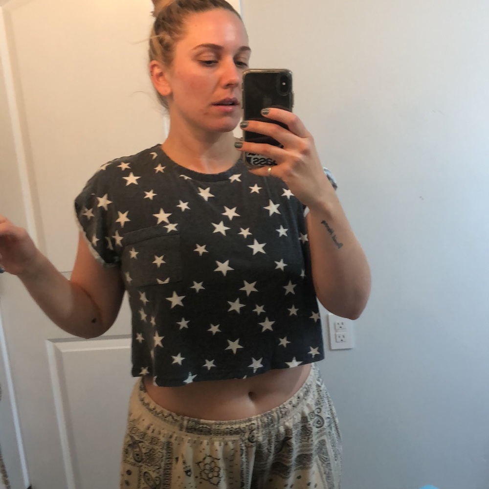Star crop top
